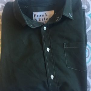Frank and Eileen Olive Button Up